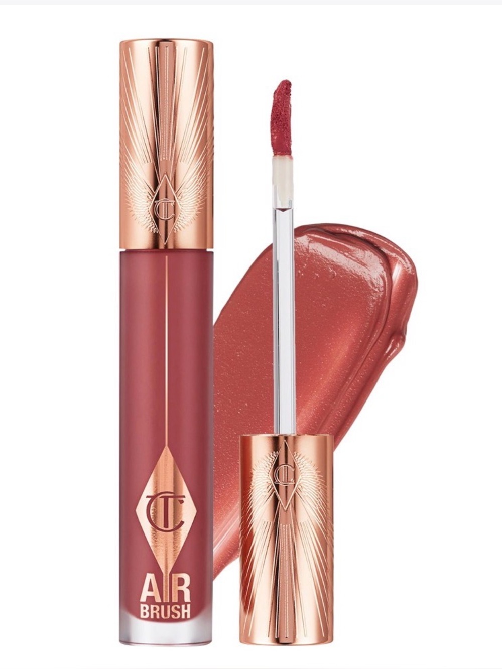NIB Charlotte Tilbury Pillow Talk Medium Blur Liquid Lipstick
